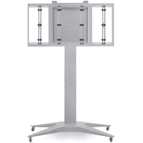 08851Carrello professionale per monitor fino a 75" con ruote