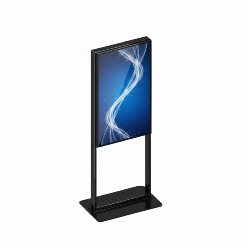 26092 kiosk slim 55 with screen